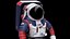 extravehicular xemu nasa spacesuits 3D model