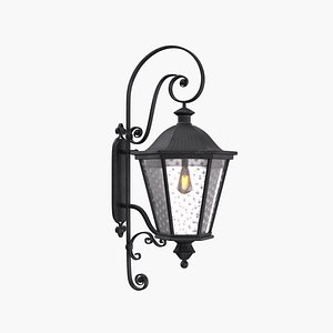 Classic Victorian Street Lamp 3D