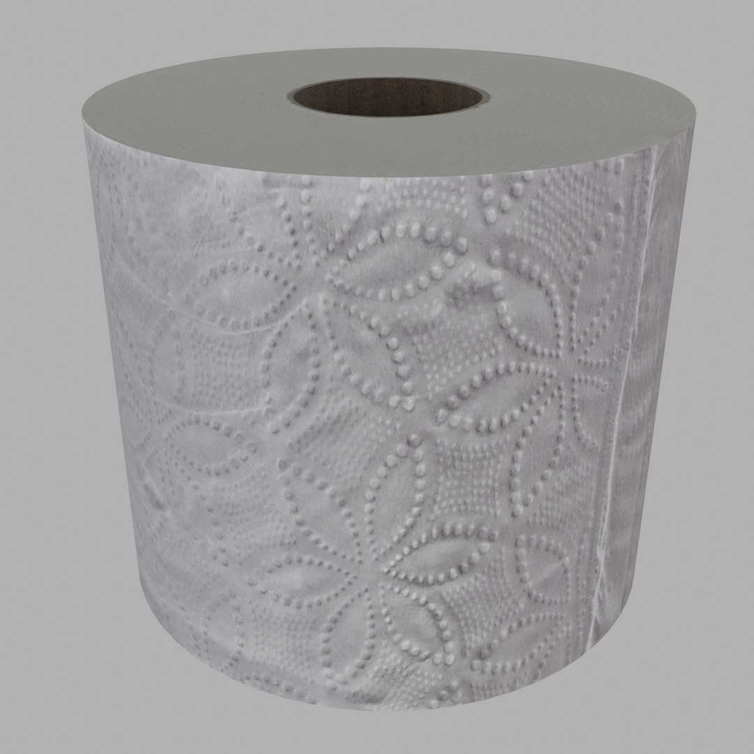 3D toilet paper roll https://p.turbosquid.com/ts-thumb/75/S0jGBi/3naTfbhZ/toiletpaperroll006/jpg/1588214271/1920x1080/fit_q87/6aa6468aa9e2accb1fd865badd9ebd12658d55e0/toiletpaperroll006.jpg