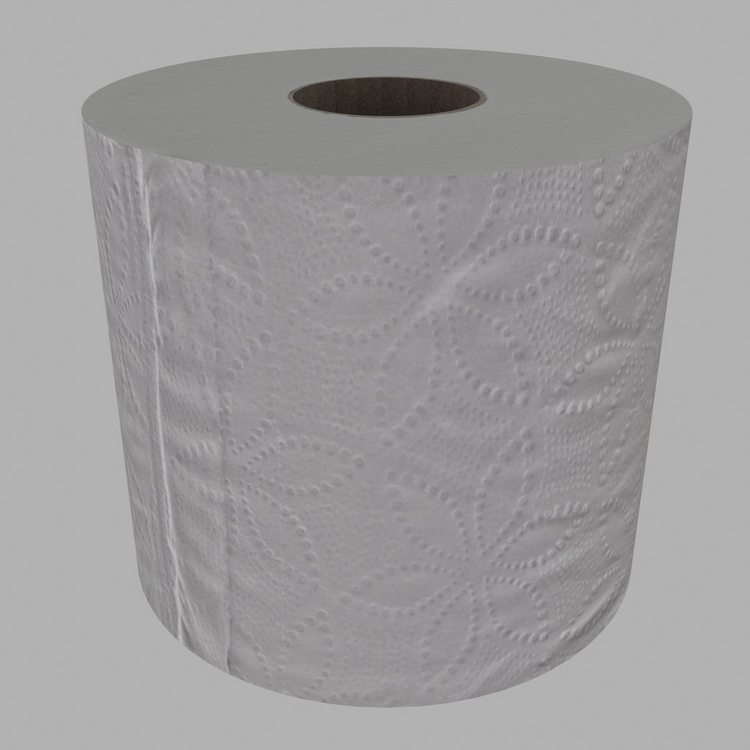 3D toilet paper roll https://p.turbosquid.com/ts-thumb/75/S0jGBi/DbGEOZpI/toiletpaperroll002/jpg/1588214271/1920x1080/fit_q87/05a47948ba49933c73e258a4dd4cdc6754a3de80/toiletpaperroll002.jpg