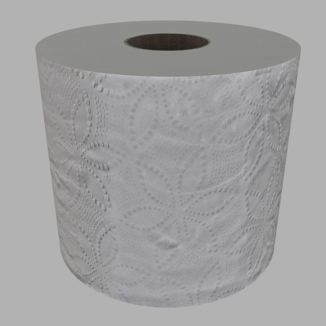 3D toilet paper roll https://p.turbosquid.com/ts-thumb/75/S0jGBi/JAQNnzlU/toiletpaperroll005/jpg/1588214271/1920x1080/fit_q87/41b0c3aee011059180ee6516813013bb7a417fcd/toiletpaperroll005.jpg