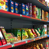 Supermarket Shelves Pack