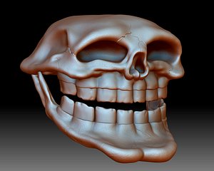 Homo Trollus Faceus - around 21th century AD - printable