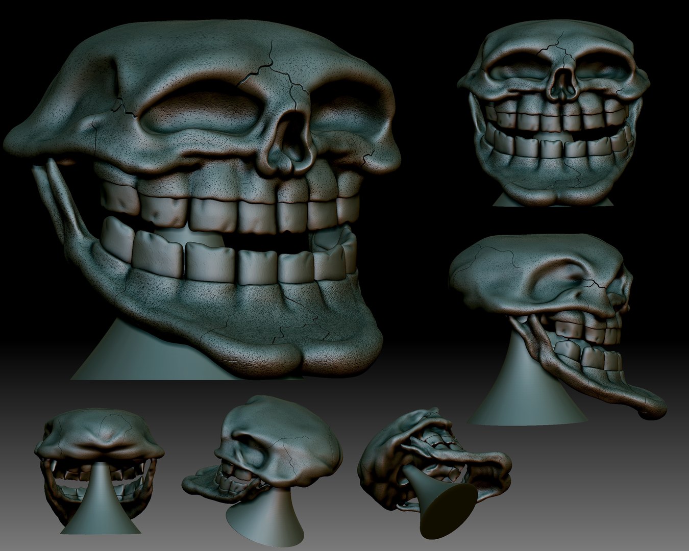 3D Trollface Human - TurboSquid 1832853