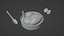Keksschale Eiscreme 3D-Modell