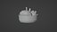 Keksschale Eiscreme 3D-Modell
