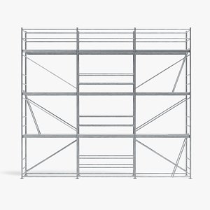 scaffolding pbr 3D