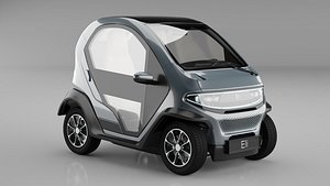 Eli Zero Car 3D model