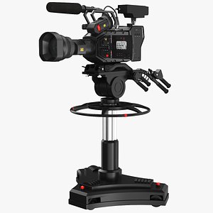 Studio Camera On Tripod