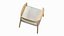 3D Armchair Liceo SO1545 by Andreu World model