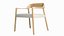 3D Armchair Liceo SO1545 by Andreu World model