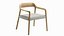 3D Armchair Liceo SO1545 by Andreu World model