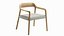 3D Armchair Liceo SO1545 by Andreu World model