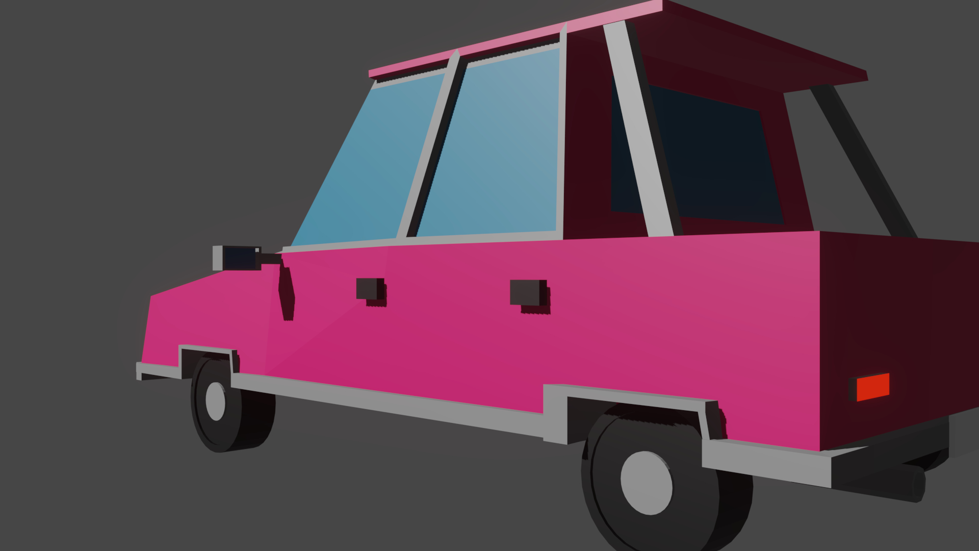 3d Stylized Low Poly Vintage Car Model Turbosquid 1958620 6682