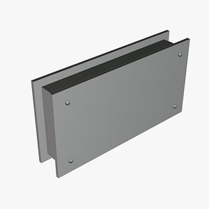 Brand Display Board - Geometry Only No Textures No Materials