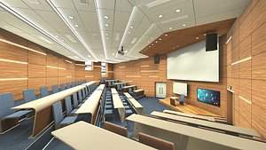 University Lecture Theatre 03 3D model