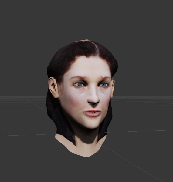 ready female head udk max