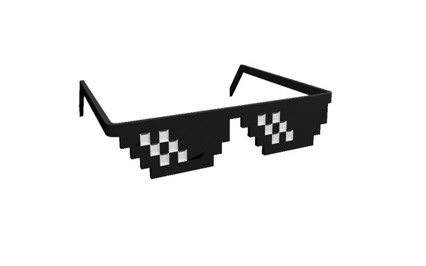 3d Meme Glasses - Turbosquid 1710816