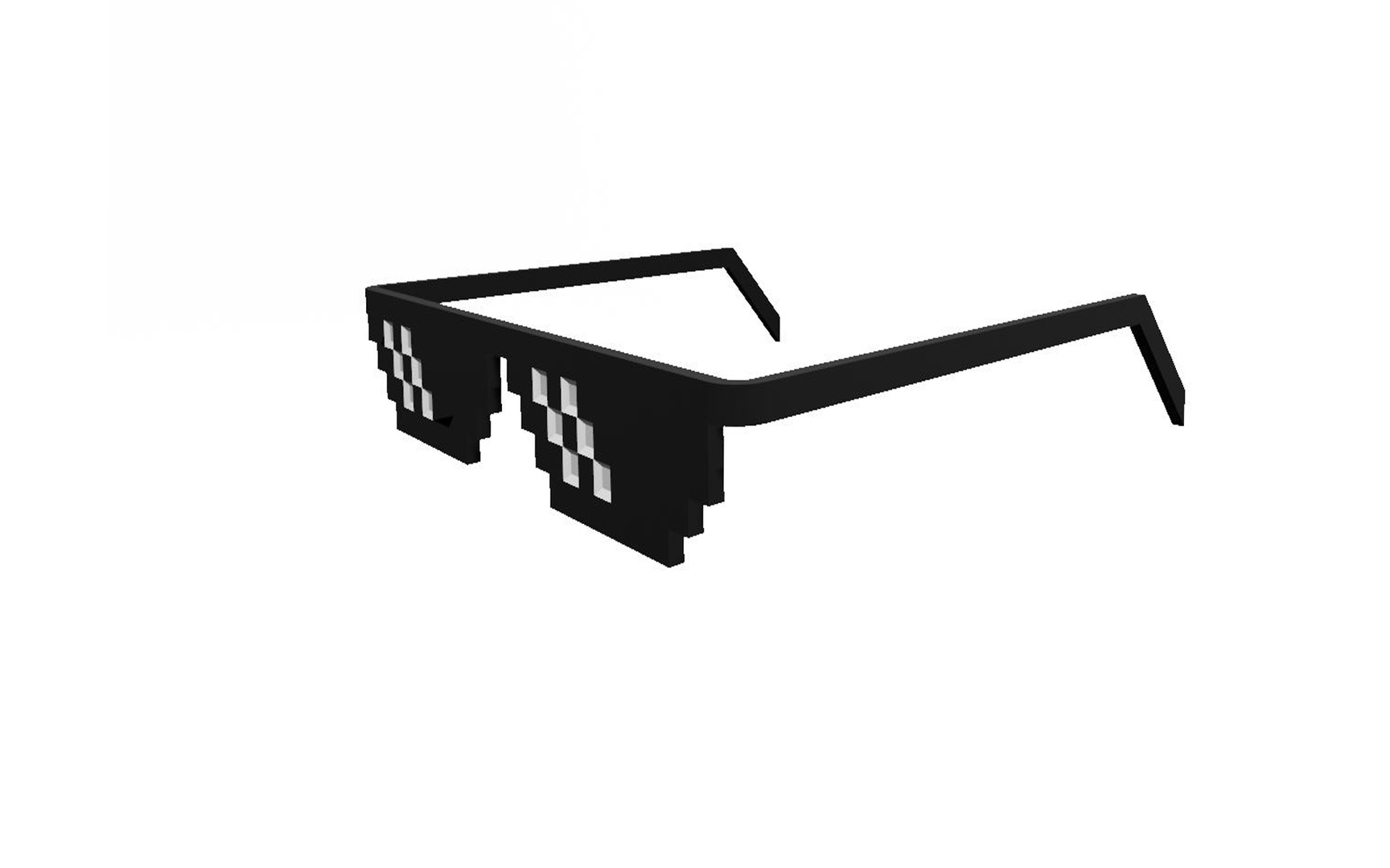3D meme glasses - TurboSquid 1710816