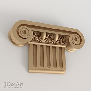 greek capitals 3d max