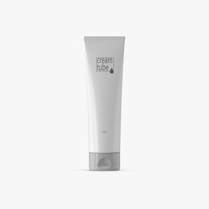 3D Cream Tube 148mm 100ML model