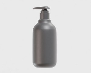 3D Lotion bottle model