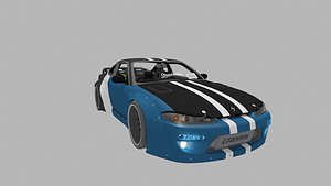 nissan silvia 3D model