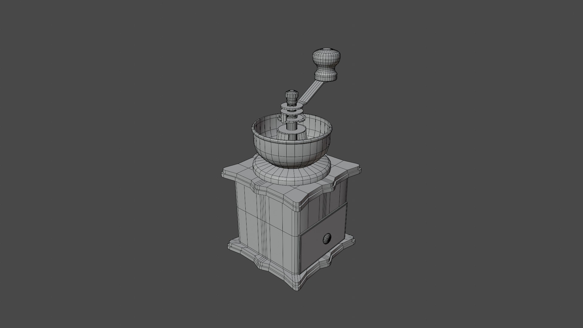 3D Model The Vintage Coffee Grinder - TurboSquid 1966038
