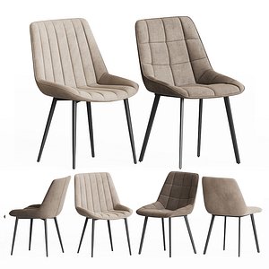 adah anant chair set 3D model