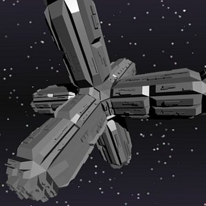 maya space station simple