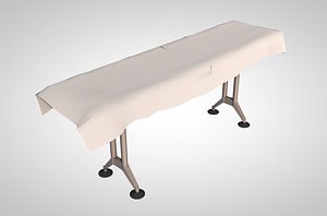 3D dining table model