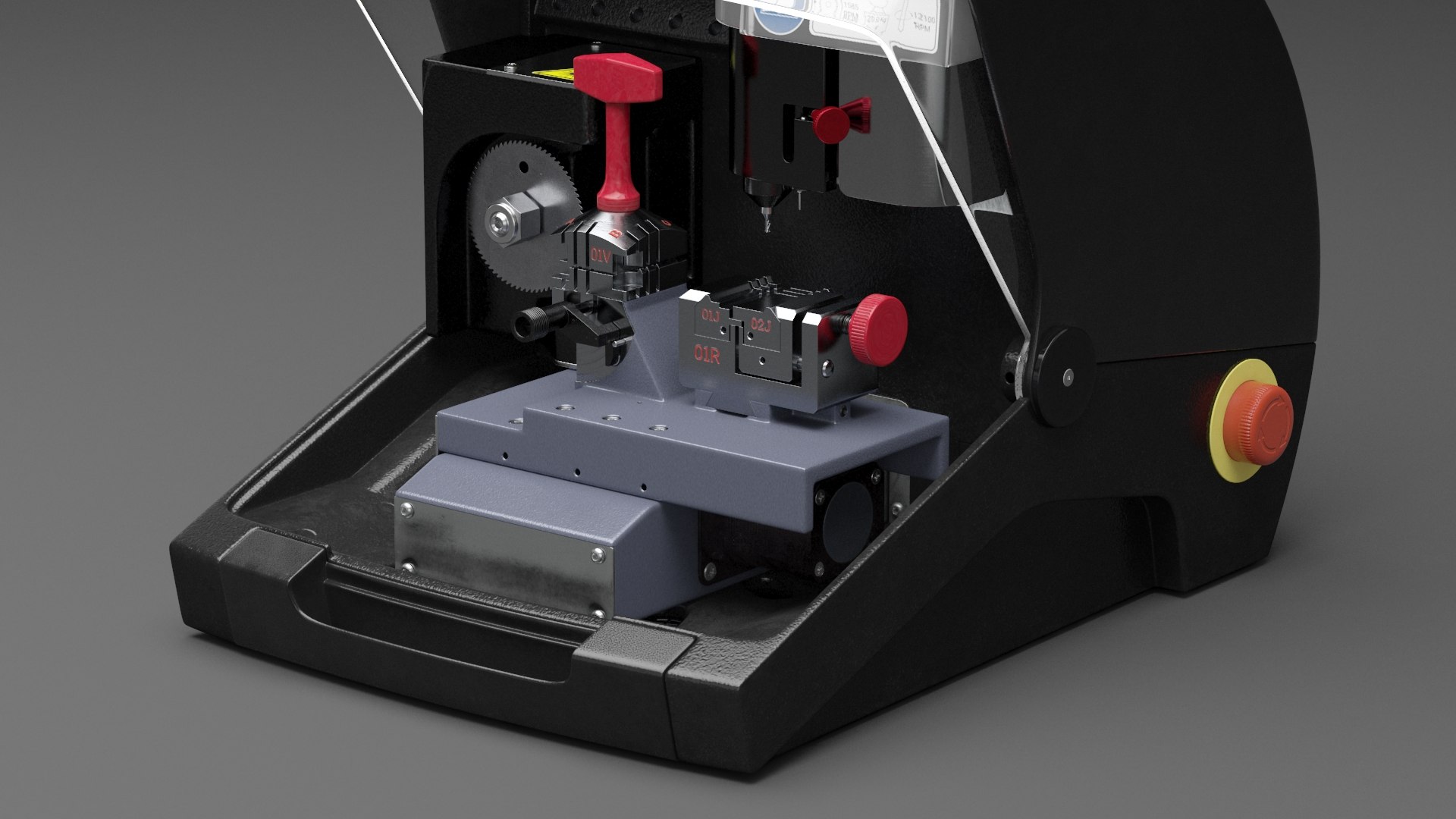 Automatic Laser Cut Key Machine 3D model - TurboSquid 2098299