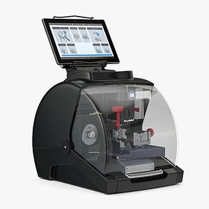 Automatic Laser Cut Key Machine 3D model