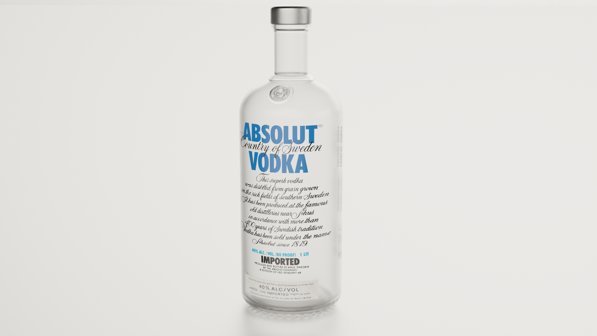 Absolut Vodka Alcohol Bottle 3D model https://p.turbosquid.com/ts-thumb/76/EutemN/m9/x/png/1746108159/1920x1080/turn_fit_q99/8cfdb0261fcd3850f3a32e55a8c7043b08753082/x-1.jpg