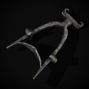 3D Anglo Scandinavian Stirrup
