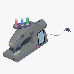 wheeler wilson sewing machine 3D model