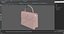 Handbag Off White Pink
