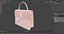 Handbag Off White Pink