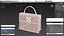 Handbag Off White Pink
