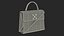 Handbag Off White Pink