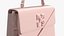 Handbag Off White Pink
