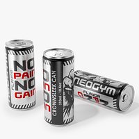 Beverage Can CrownSleek 310ml - Closed and Open