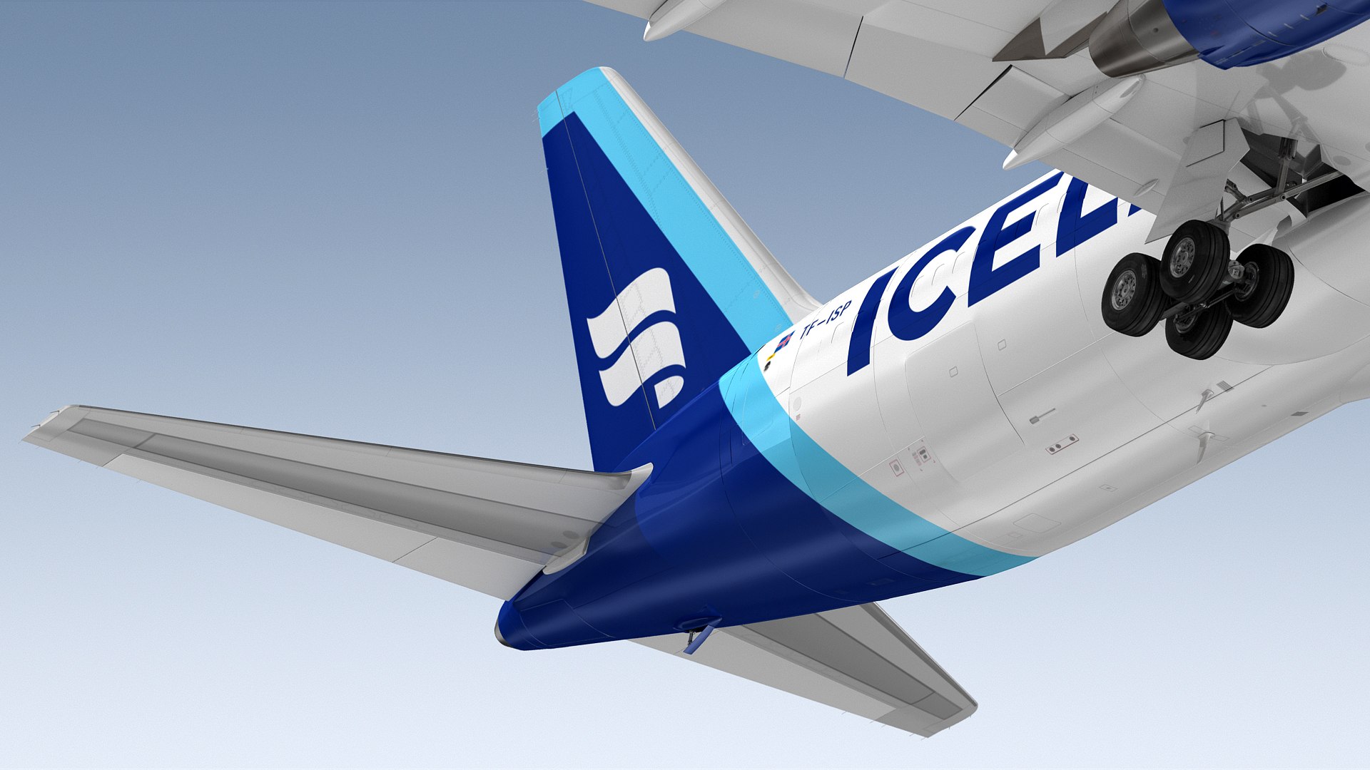 3D Model Boeing 767-300BCF Icelandair Cargo - TurboSquid 2384362