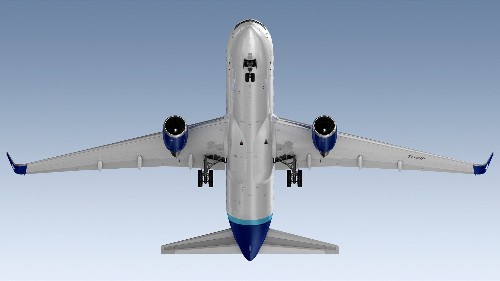 3D Model Boeing 767-300BCF Icelandair Cargo - TurboSquid 2384362