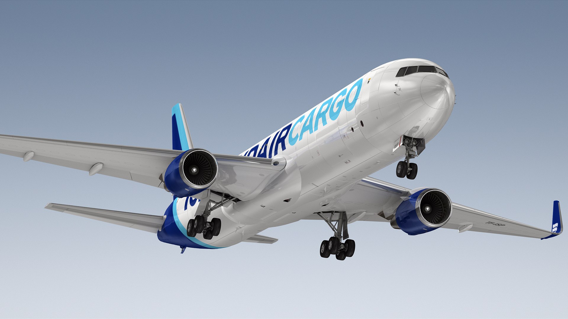 3D Model Boeing 767-300BCF Icelandair Cargo - TurboSquid 2384362