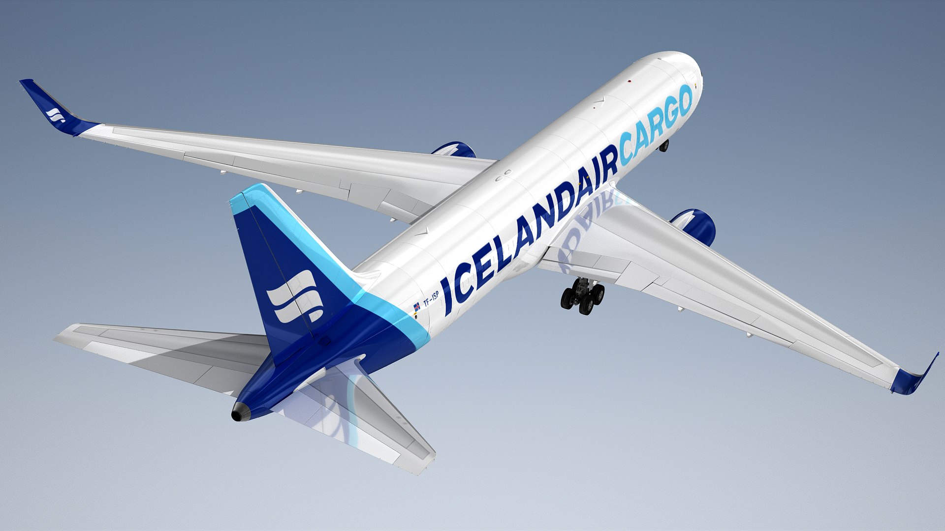 3D Model Boeing 767-300BCF Icelandair Cargo - TurboSquid 2384362