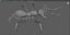RIG なしのロボットキャラクター Ant Bot