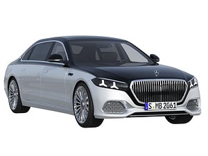 3D Maybach w223 2027 max model