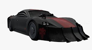 mission e concept 3D model