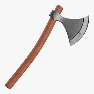 swedish viking axe 3d model